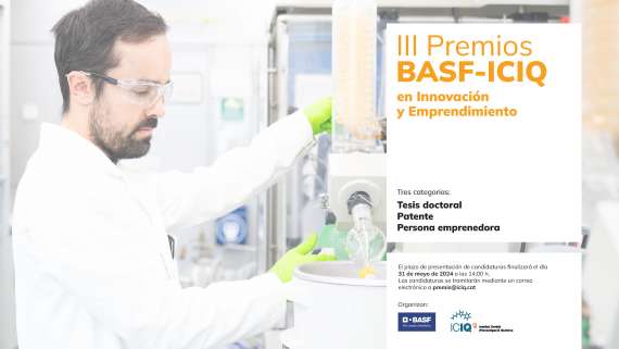 III Premios BASF-ICIQ en Innovación y Emprendimiento 2024.